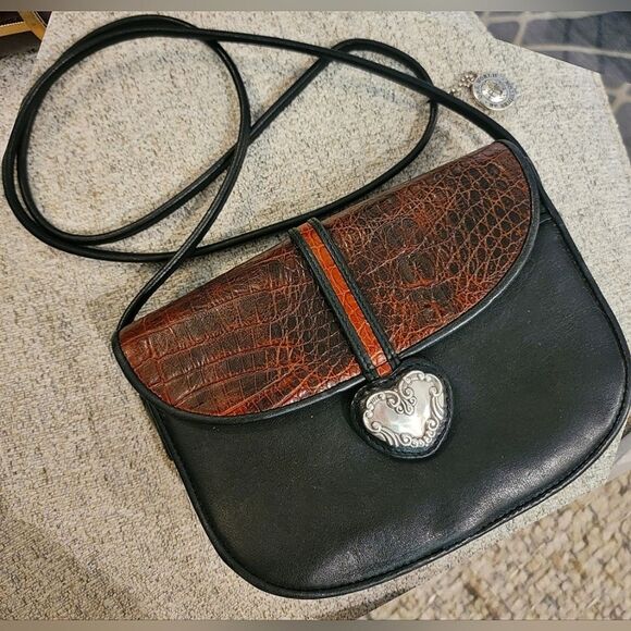 #Vintage #Genuine One World #Brighton Crossbody Purse Bag - Picture 3 of 15